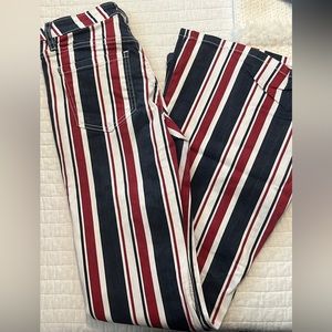 Shyanne Red White & Blue Flare Jeans